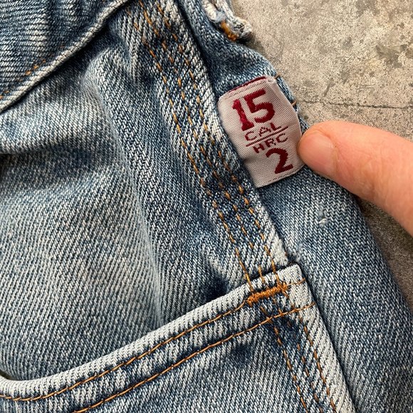 Vintage Tyndale Flame Resistant USA Jeans FR Denim Size 34X29 - Picture 5 of 12